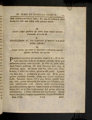 521-532, IX - XVII; Corollaria