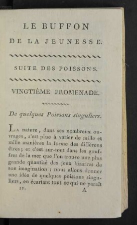Vingtième promenade.