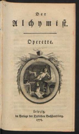 Der Alchymist : Operette