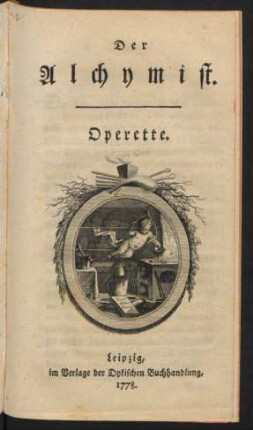 Der Alchymist : Operette