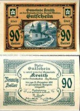 Kreith, Tirol 90 Heller