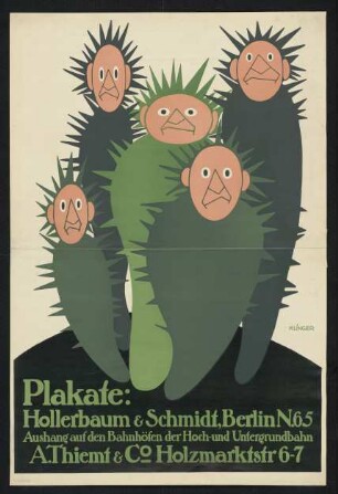 Plakate Hollerbaum und Schmidt