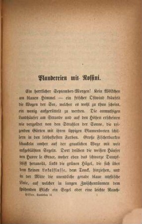 Aus dem Tonleben unserer Zeit : Gelegentliches von Ferdinand Hiller. 2