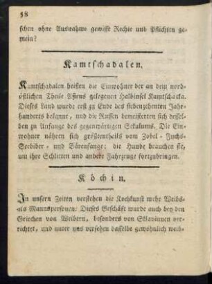 Köchin.