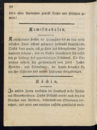 Köchin.