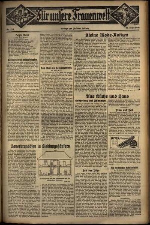 Zweite Ausgabe vom Mittwoch, den 18. September 1935.