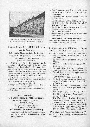 Der Königl. Marstall an der Breitenstraße