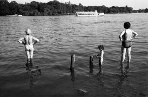 Westberlin : Westberlin, Spandau, an der Havel