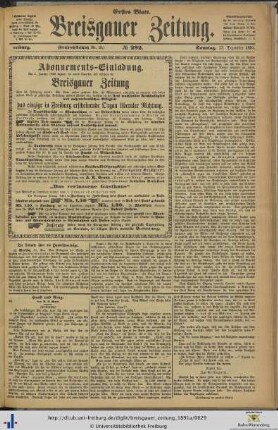 13.12.1891 (Erstes Blatt)