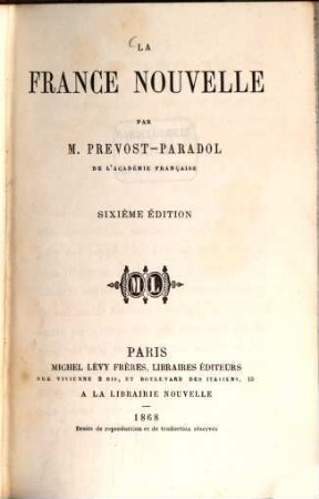 La France nouvelle