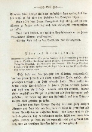 Viertes Abentheuer