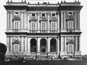 Genua, Villa Giustiniani Cambiaso, von Süden; Alessi, Galeazzo