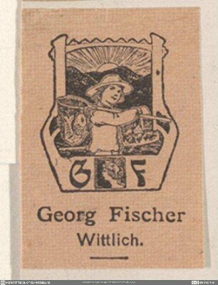 Druckermarke Fischer, Georg