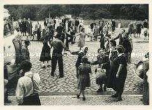Ungarische Delegation in Prenzlau im Rahmen des Urlauberaustausches des FDGB