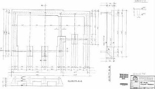 Heilbronn Hbf: DB Garage Schalplan Fundamente