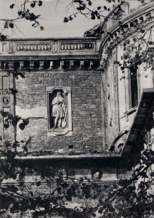 Zerstörungen Zweiter Weltkrieg - Stadtgebiet. Badisches Staatstheater. (früher Badisches Landestheater)