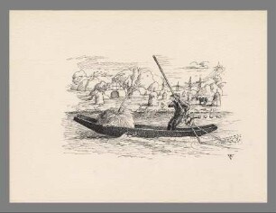 Ohne Titel (Heu und Boot)