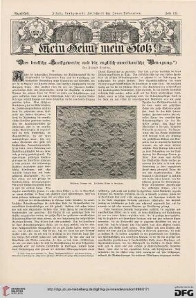 Das Deutsche Kunstgewerbe und die englisch-amerikanische Bewegung, [3]