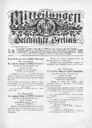 1912,10: No. 10