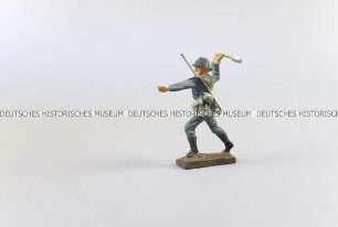 Massefigur: Französischer Handgranatenwerfer, stürmend, werfend