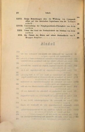 Medicinisch-chemische Untersuchungen. 2. 1867