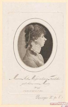 Maria Johanna Magdalena Falcke, geborene von Mertz
