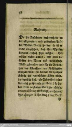 Nahrung