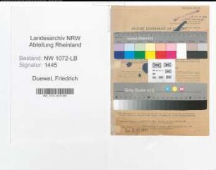 Entnazifizierung Friedrich Duewel , geb. 19.02.1898 (Sattler)
