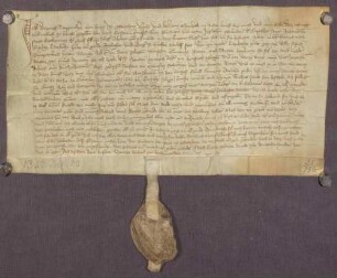Gültbrief des Dietrich Rappenherre, Bürgers von Pforzheim, gegen die St. Jodocus- und St. Catharinenpfründe im Frauenkloster daselbst