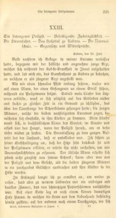 XXIII. - Ein betrogener Polizist. - ...