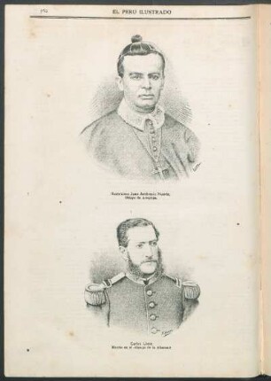 [Retrato de] Carlos Llosa[,] Muerto en el "Campo de la Alianza."