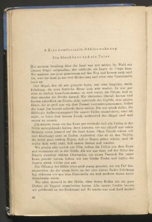 9. Eine komfortable Höhlenwohnung