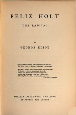 George Eliot's works. 3