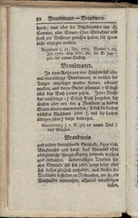 Brandmauer. - Bratöfen[...]