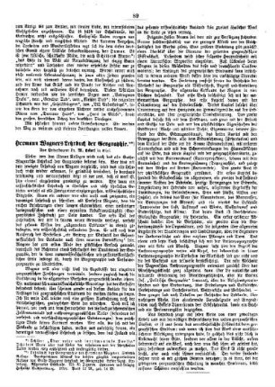 Hermann Wagners Lehrbuch der Geographie