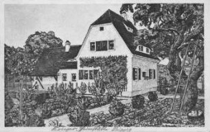 Frauendank 1914: Kriegerheimstätte ; Rück-Ansicht
