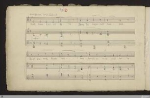Sieh mein kind ich gehe : [SW III: h3]; [SW III, S. 60/136-137]