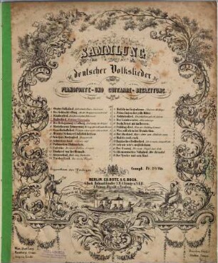 Sammlung deutscher Volkslieder mit Pianoforte- und Guitarre-Begleitung, 7. Reiterlied : Wohlauf Kameraden