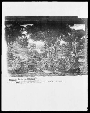 Bildteppich mit Landschaft