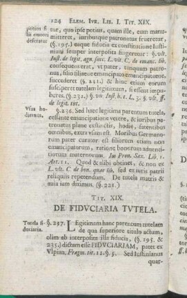 Tit. XIX. De Fidvciaria Tvtela.