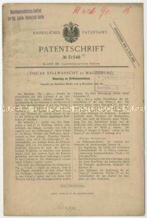 Patentschrift einer Neuerung an Drillmaschinen, Pate1546nt-Nr.3