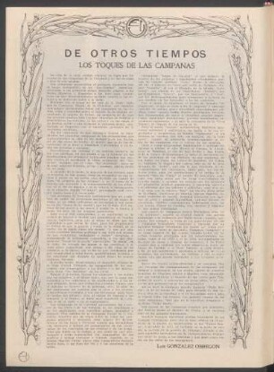 De otros tiempos