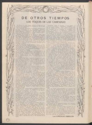 De otros tiempos