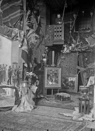 Künstleratelier Oskar Freiwirth-Lützow (1862- ), Genremaler