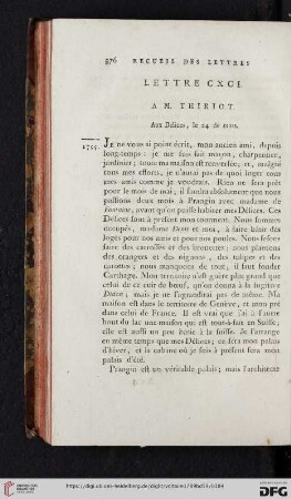 (Lettre CXCI - CC)