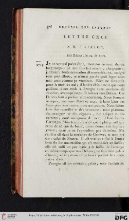 (Lettre CXCI - CC)