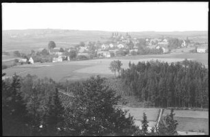 Groß - Dorfhain. Blick auf Groß-Dorfhain