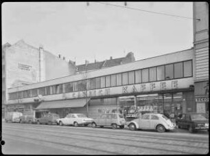 Blick entlang der Wilmersdorfer Straße