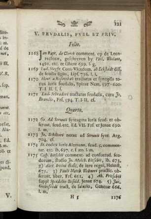 V. Feudalis, publ. et priv.