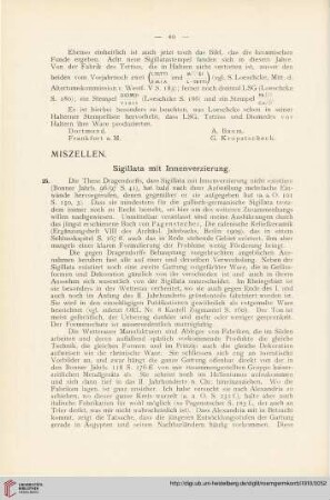 3: Sigillata mit Innenverzierung